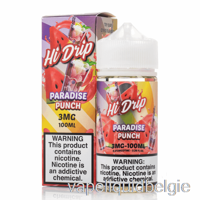 Vape België Paradise Punch - Hi-drip E-liquids - 100ml 3mg